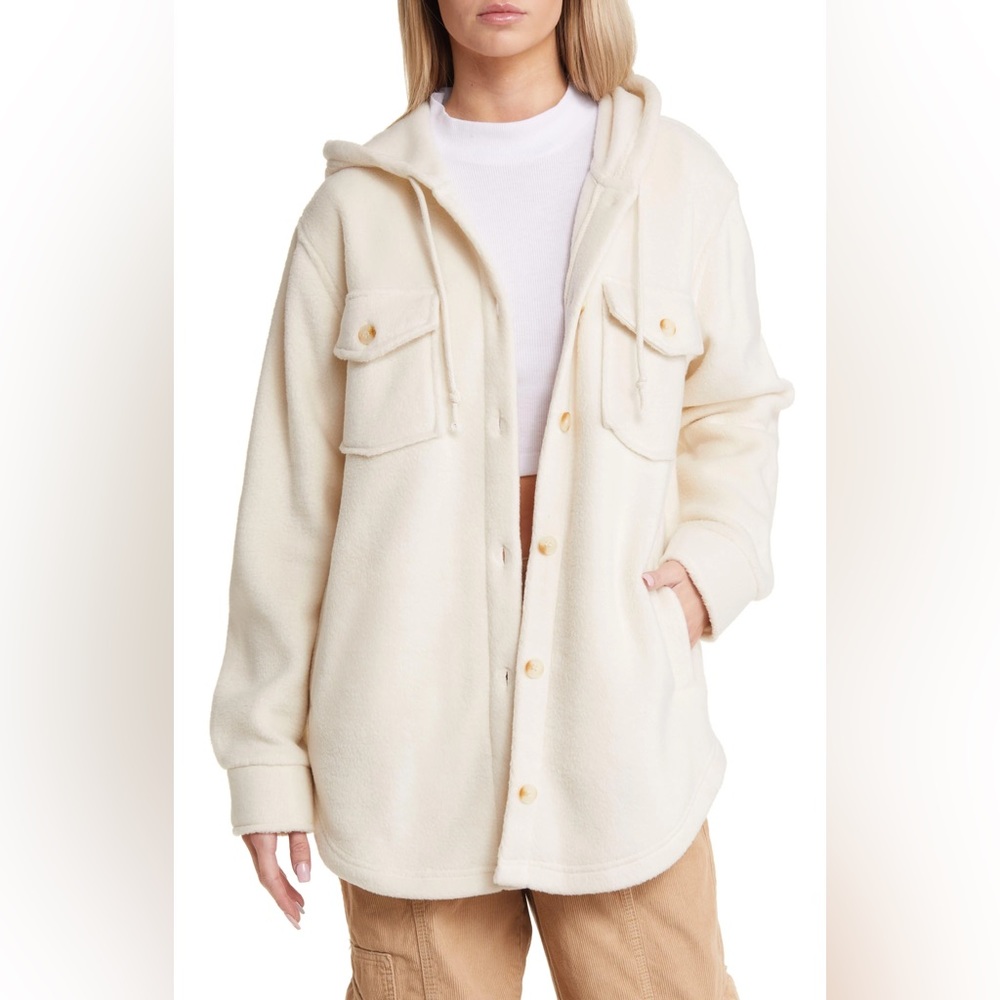 Nordstrom anniversary sale thread and supply fleece Shacket